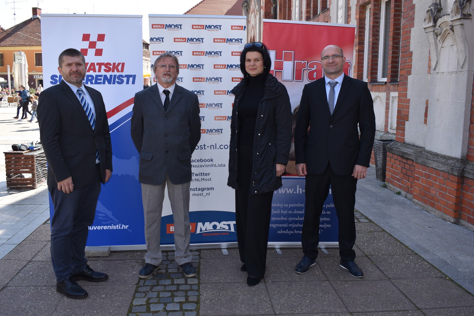 KOALICIJA MOST – HRVATSKI SUVERENISTI – HRAST ‘Idemo s listama za Gradsko vijeće i Županijsku skupštinu’