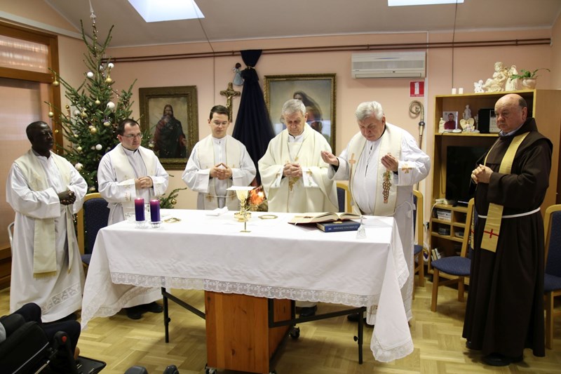 Pastirski pohod biskupa Mrzljaka Dnevnom boravku djece Dr. Antun Bogdan u Čakovcu