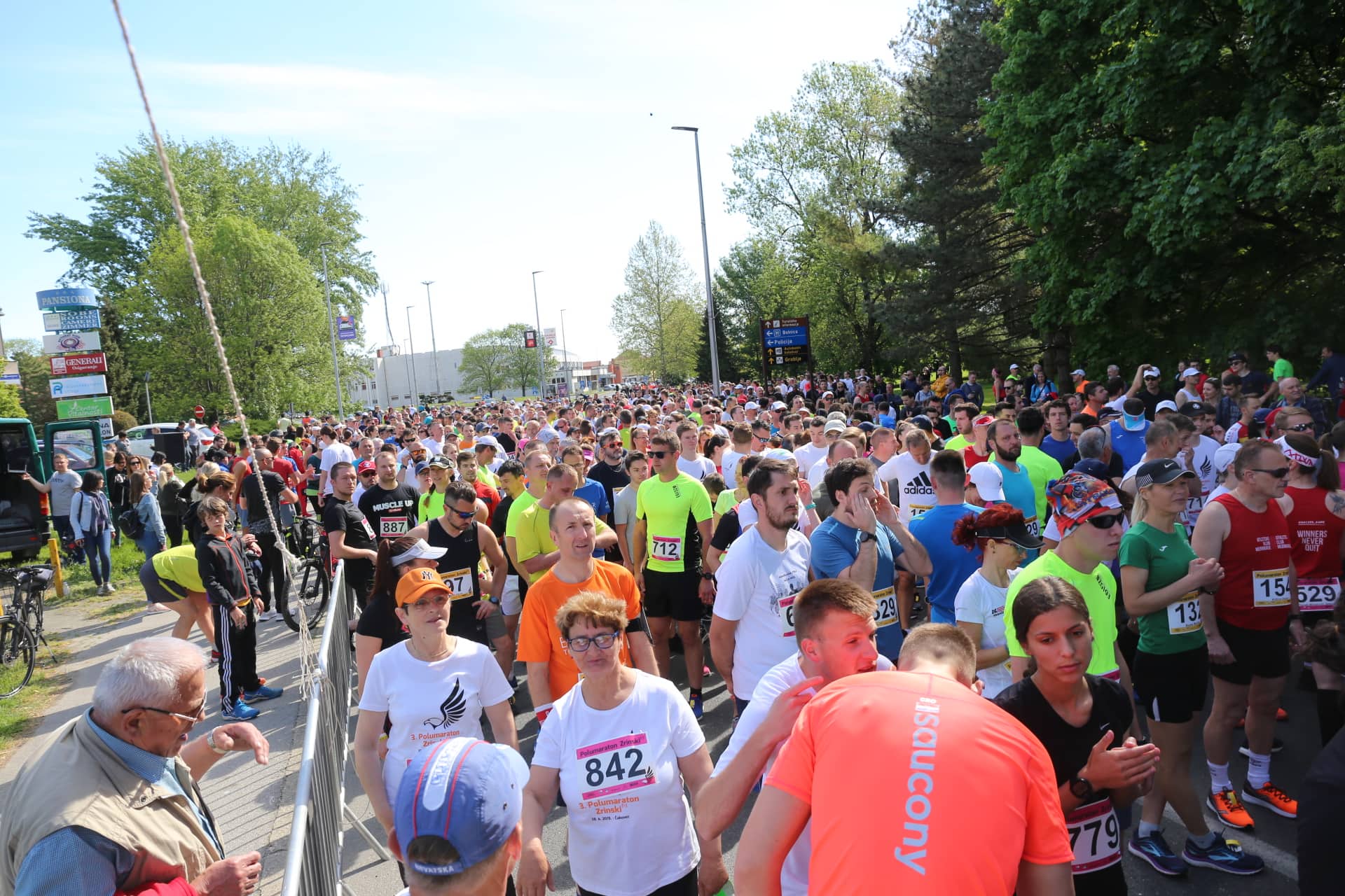 Rekordnih 800 trkača na trećem polumaratonu Zrinskih