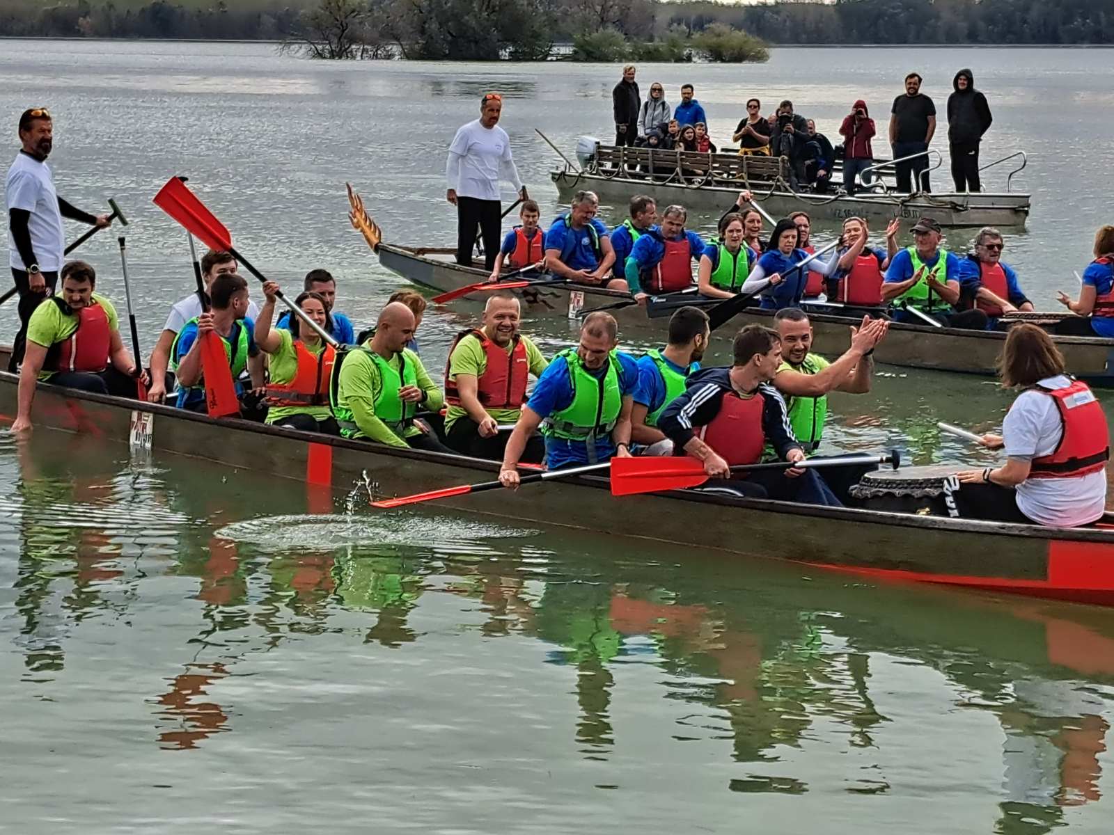 FOTO MNK Mura Kotoriba osvojili treće mjesto na 2. otvorenom Dragon boatu