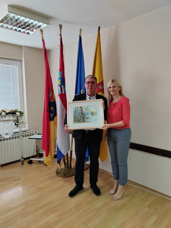 JAČANJE SURADNJE Grad Mursko Središće u službenom posjetu Gradu Ozlju