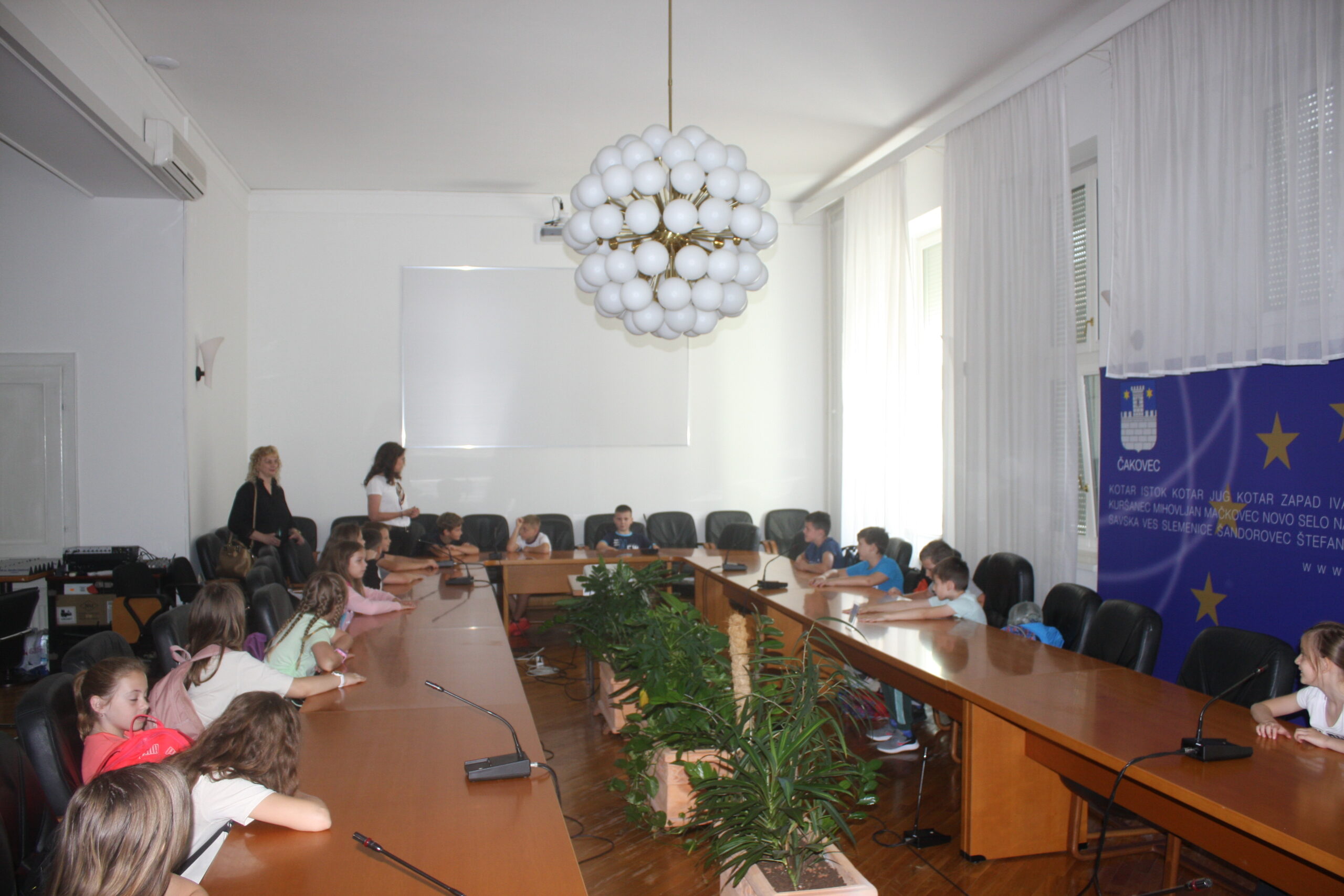 Školarci iz Belice u posjetu čakovečkoj gradonačelnici