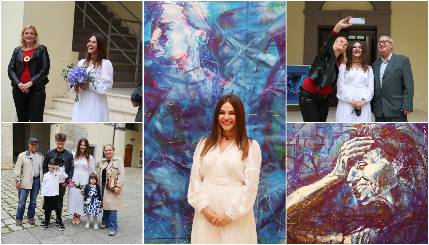 Izložba ‘Plave i crvena’ Ruse Trajkove u Muzeju Međimurja Čakovec