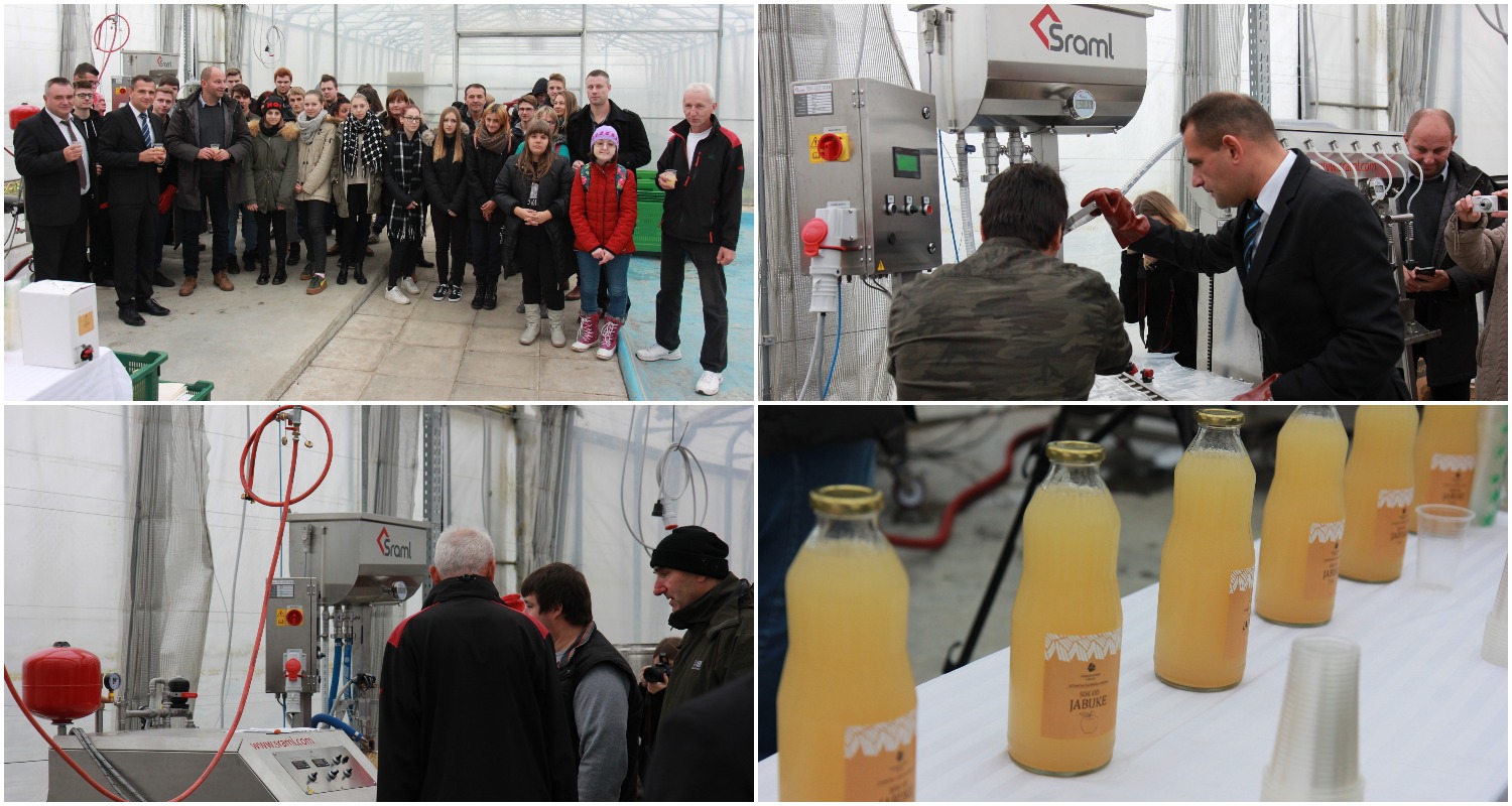 Gospodarska škola Čakovec otvorila pogon za izradu soka!