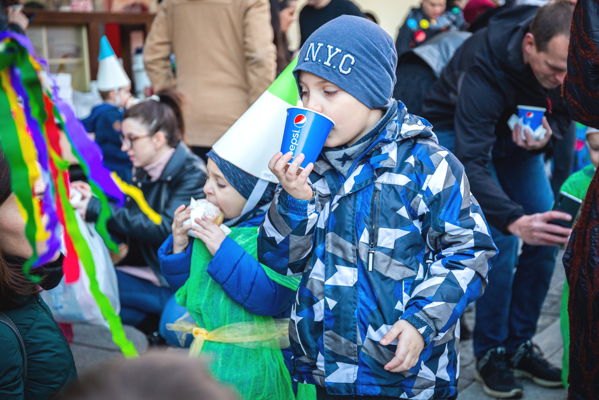 Maskirani mališani Dječjeg vrtića Cipelica mamili poglede u centru Čakovca