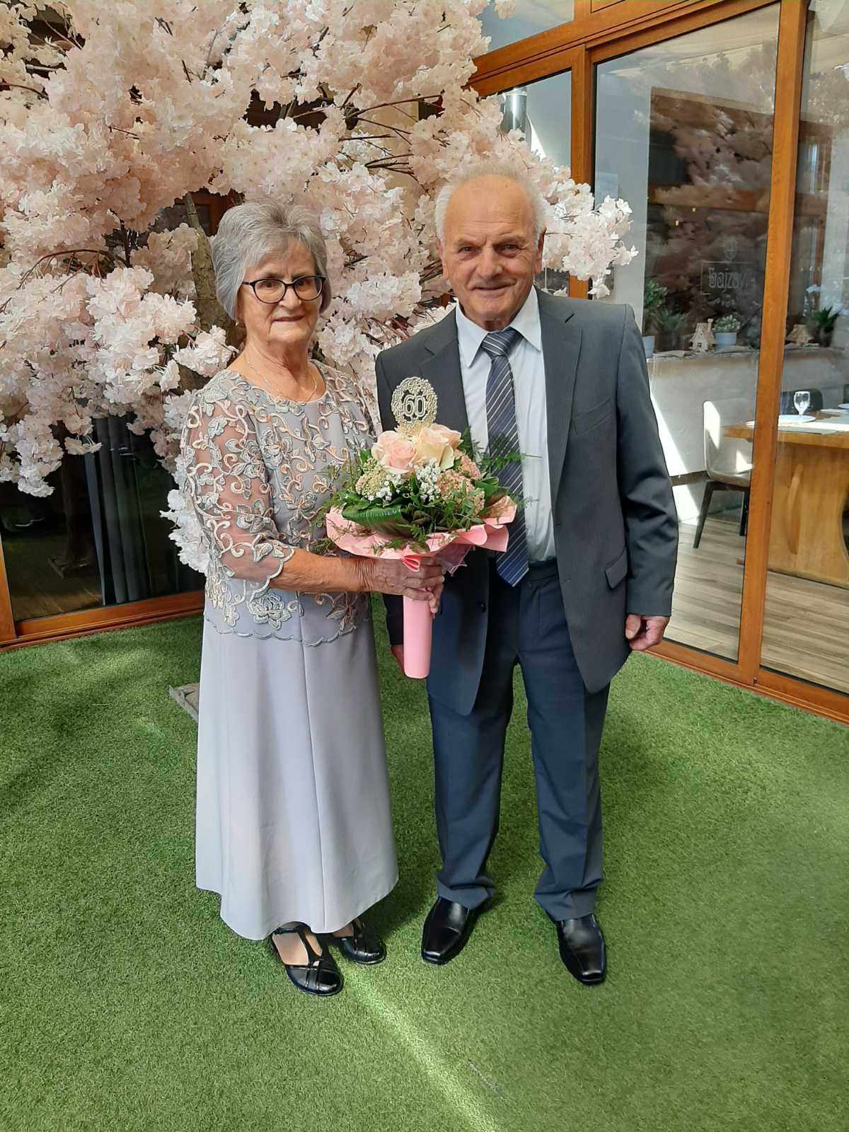 JELENA I STJEPAN HORVAT Par iz Domašinca proslavio šest desetljeća ljubavi