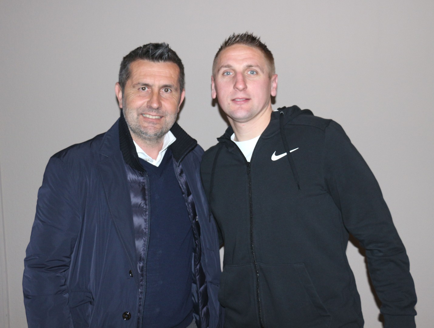 Nenad Bjelica rado je pozirao s međimurskim trenerima