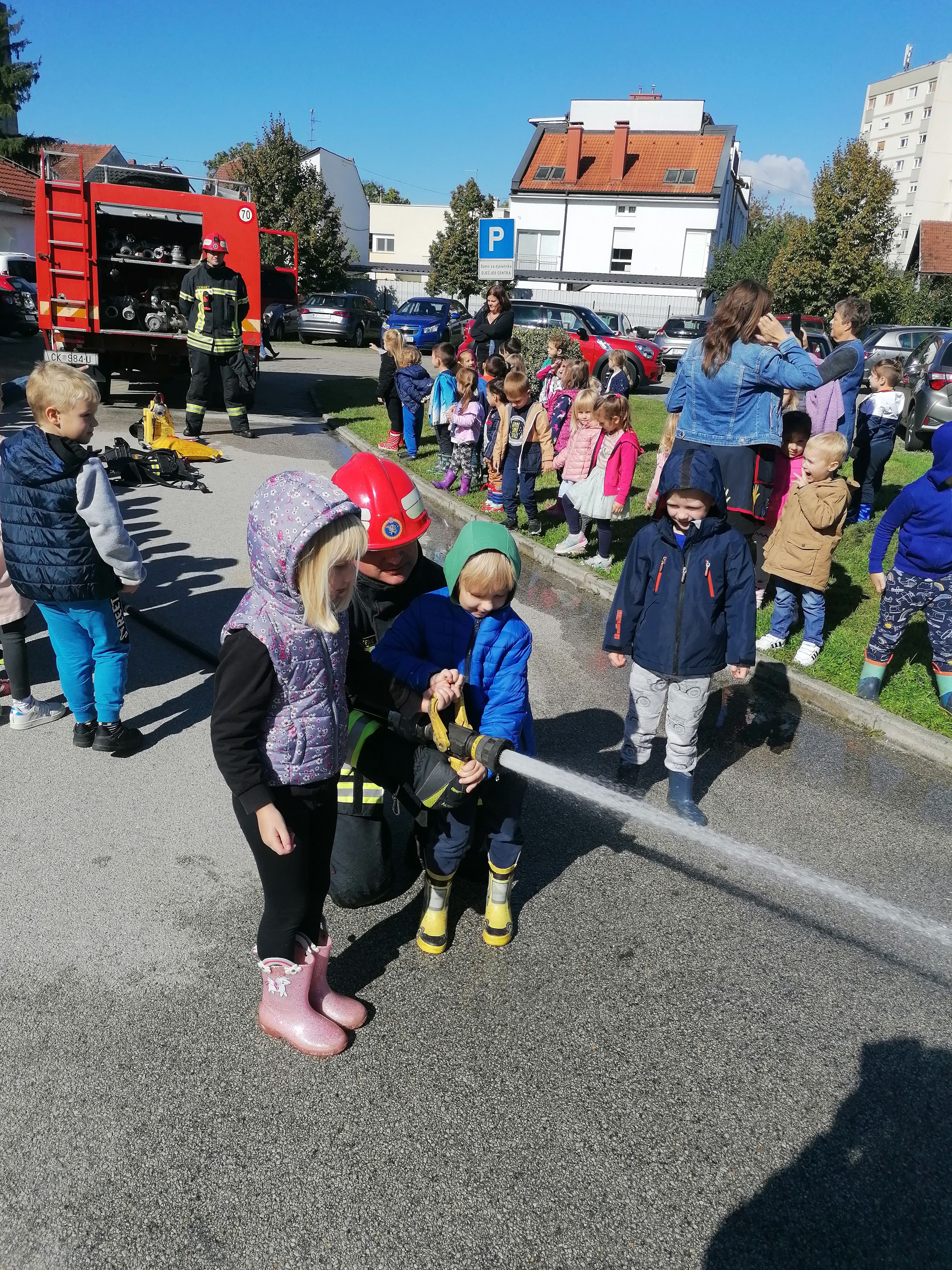 Vatrogasci u Dječjem vrtiću Cvrčak