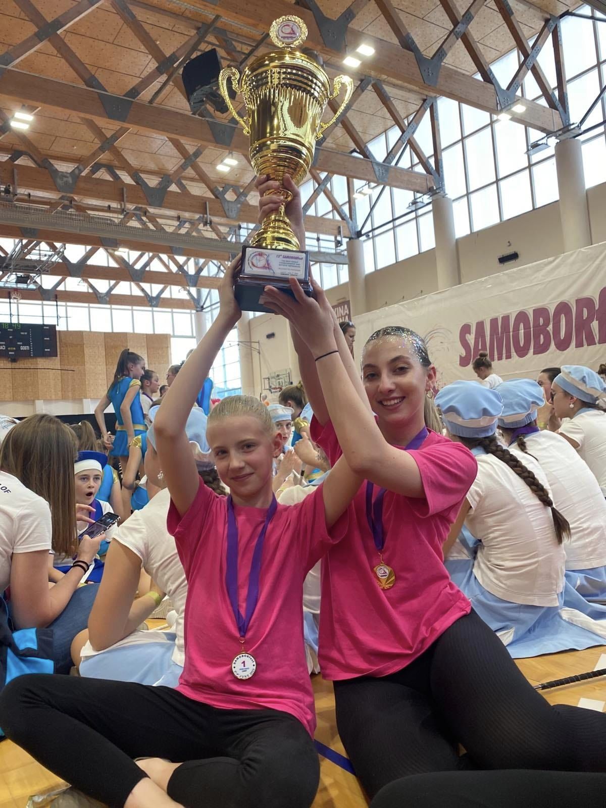 GORIČAN Mažoretkinje na Samoborfestu osvojile 3 zlata, srebro i pehar za najbolju koreografiju