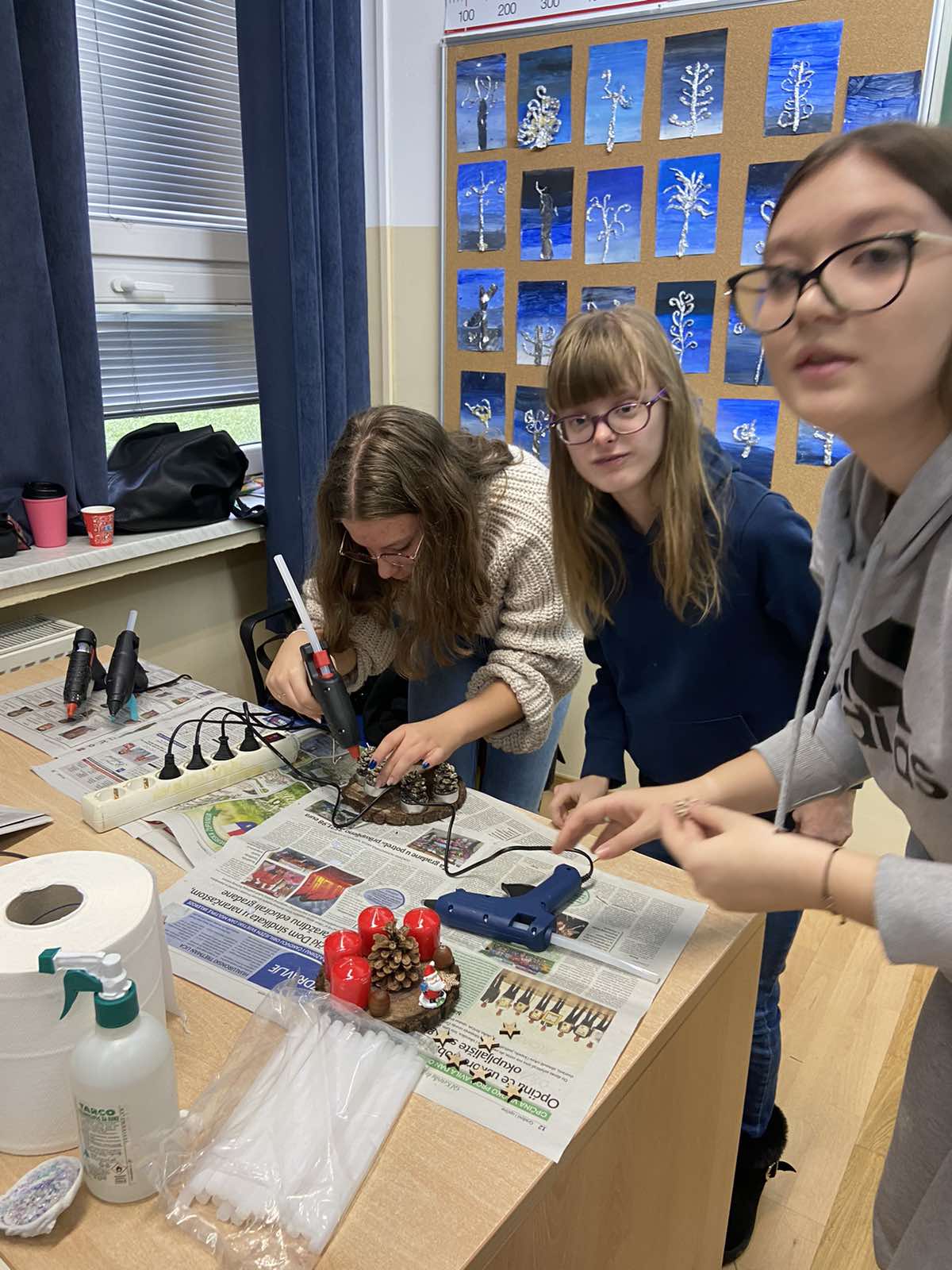 Radionica na temu Advent na stolu u III. OŠ Čakovec