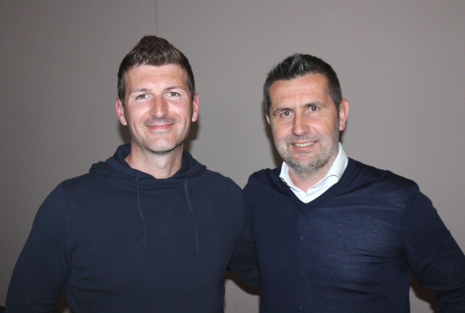 Nenad Bjelica rado je pozirao s međimurskim trenerima