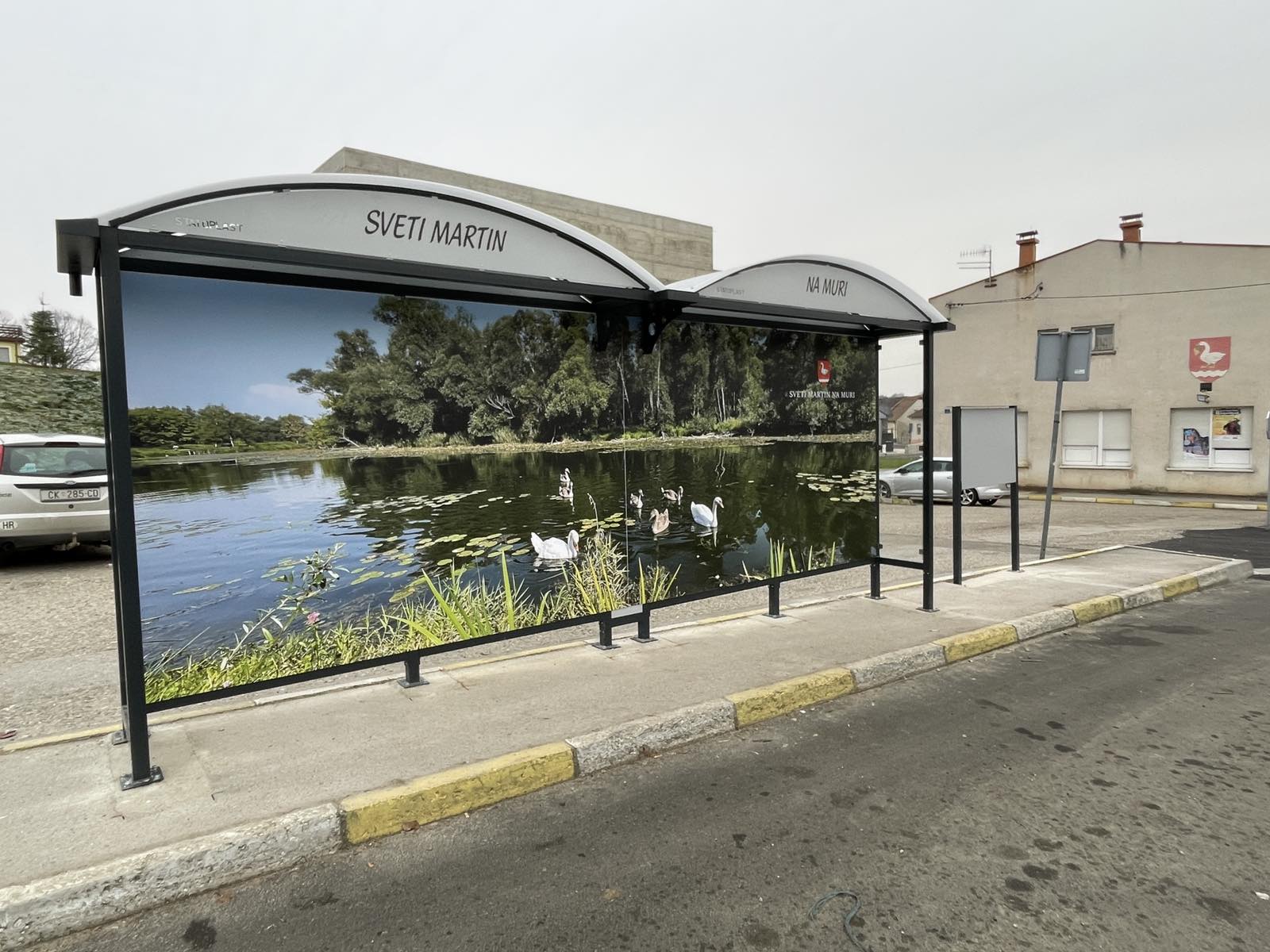 Sveti Martin na Muri, autobusne nadstrešnice