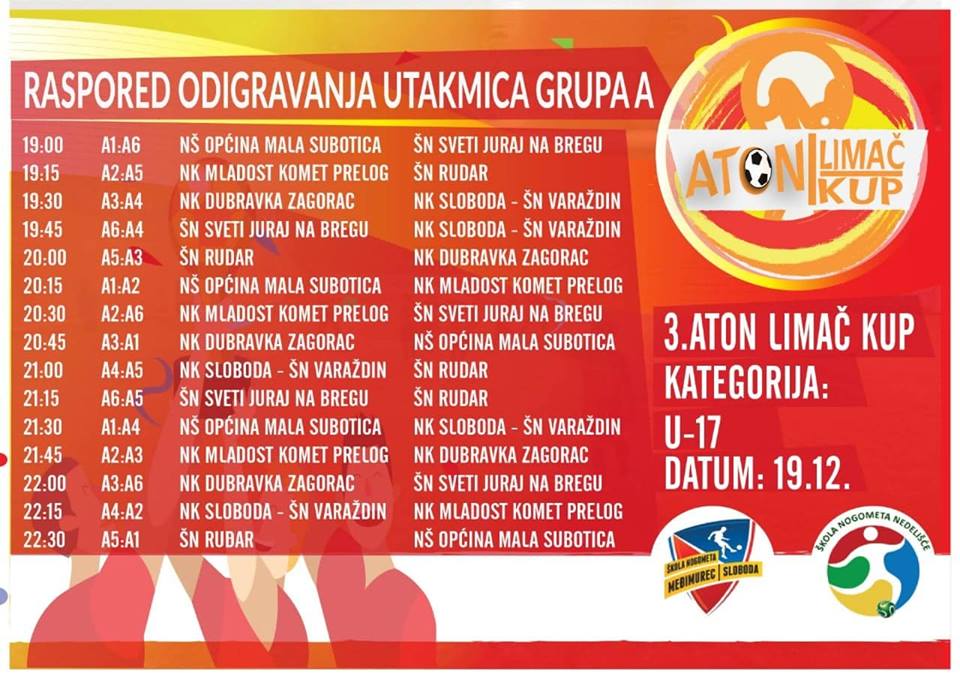 Satnica 3. Aton limač kupa