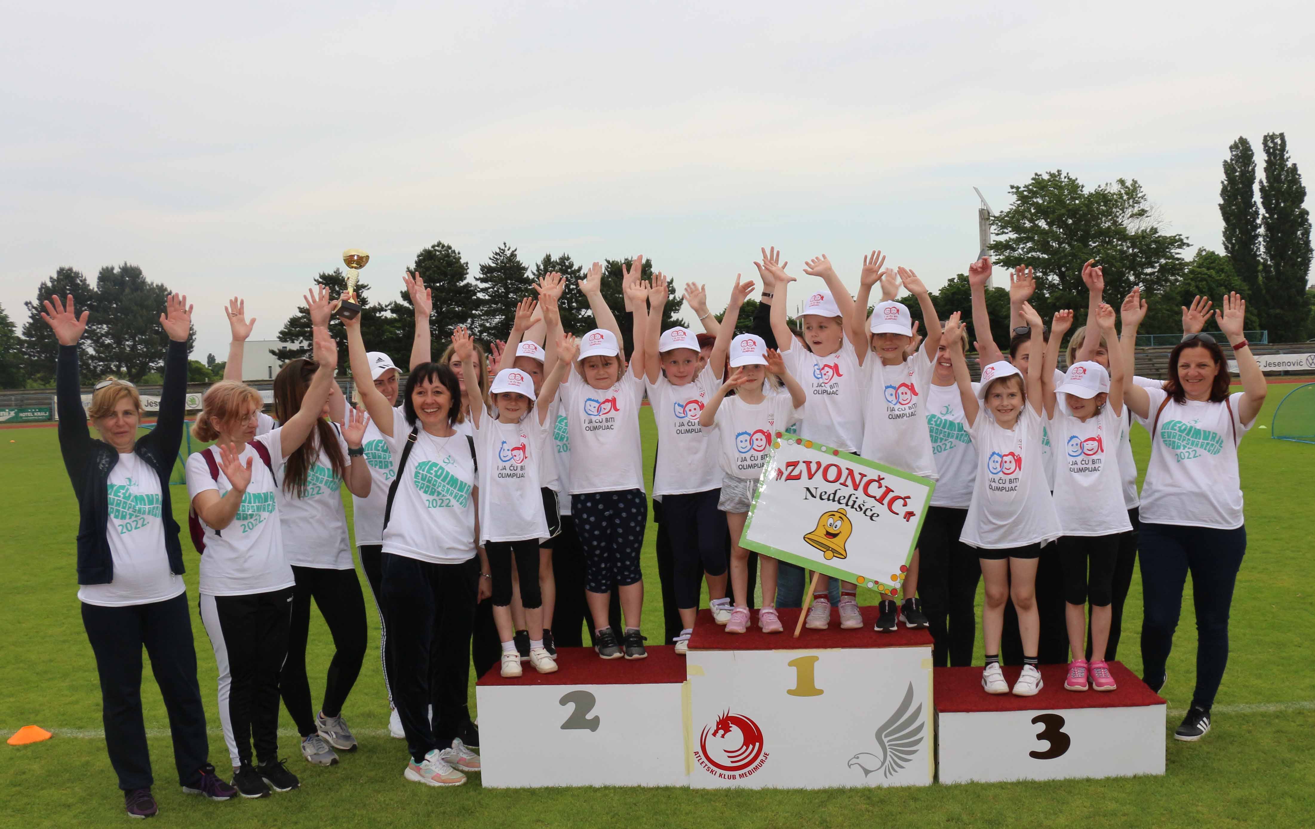 ONI SU NAJBOLJI U Čakovcu održan Olimpijski festival dječjih vrtića Međimurske županije