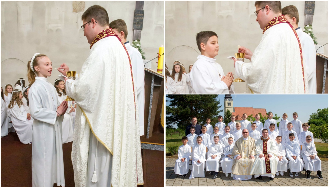 NEDELIŠĆE Svečano proslavljena Prva sveta pričest