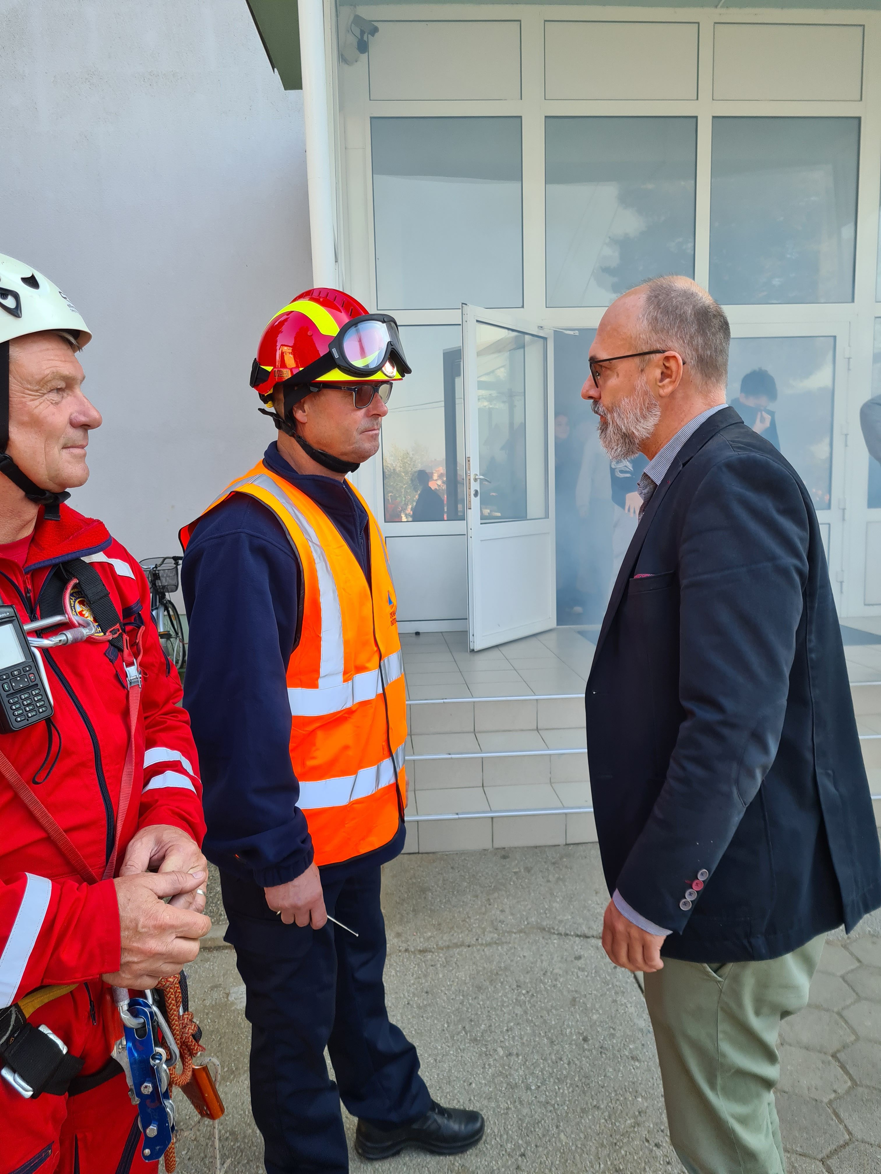 Vježba evakuacije i spašavanja u Osnovnoj školi Mursko Središće