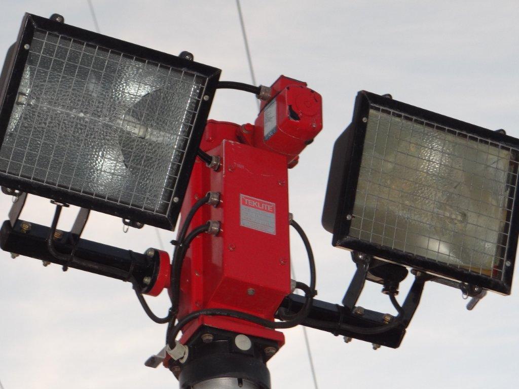 Vatrogasna vježba na obali Mičigen jezera