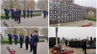 Polaganje vijenaca i paljenje svijeća uz blagdan Svih svetih