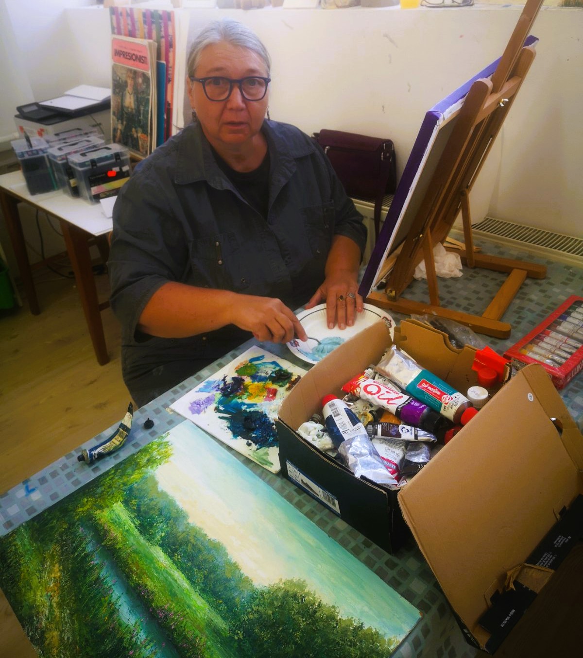 LIKOVNO UDRUŽENJE ČAKOVEC Uspješno održana likovna kolonija ‘Zrinski 29’