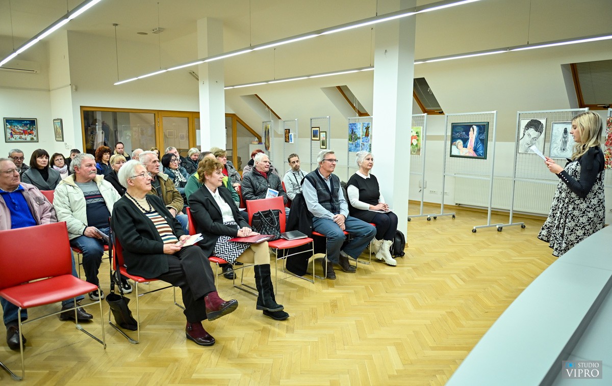 FOTO Otvorena Godišnja izložba radova članova LUDM-a Prelog