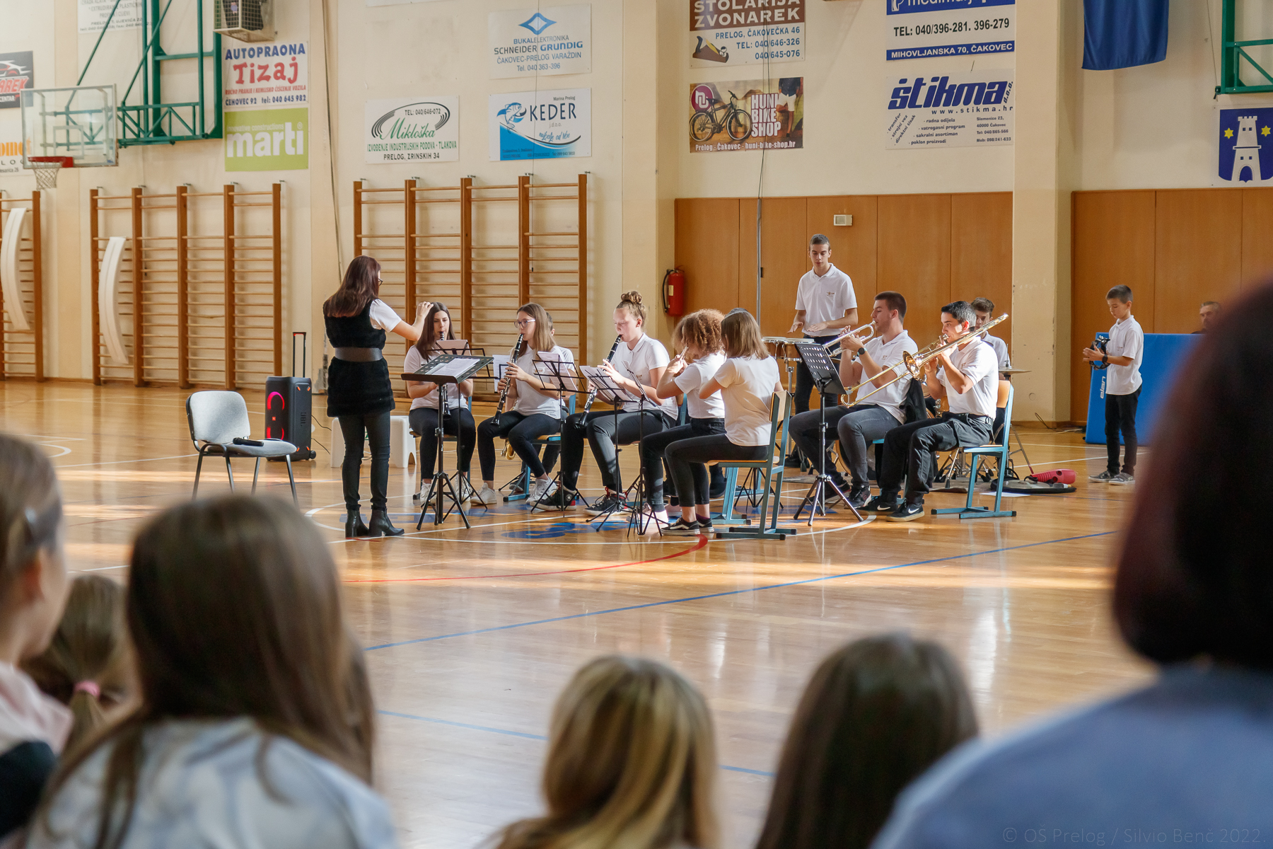 Puhački orkestar u OŠ Prelog