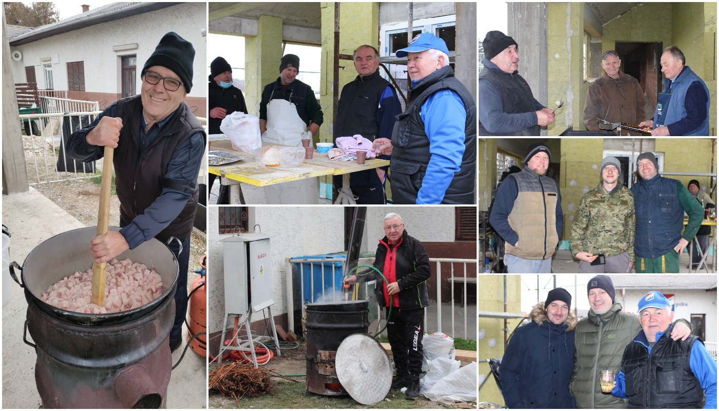 Tradicijsko kolinje okupilo članove kotoripskog Graničara, pripremali razne delicije