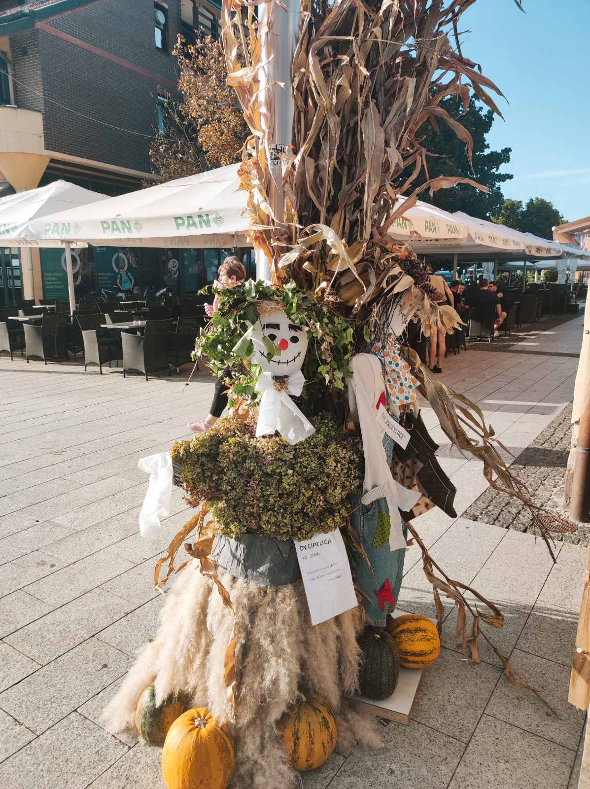 ČAKOVEC Jesenske umjetničke instalacije uljepšale središte grada