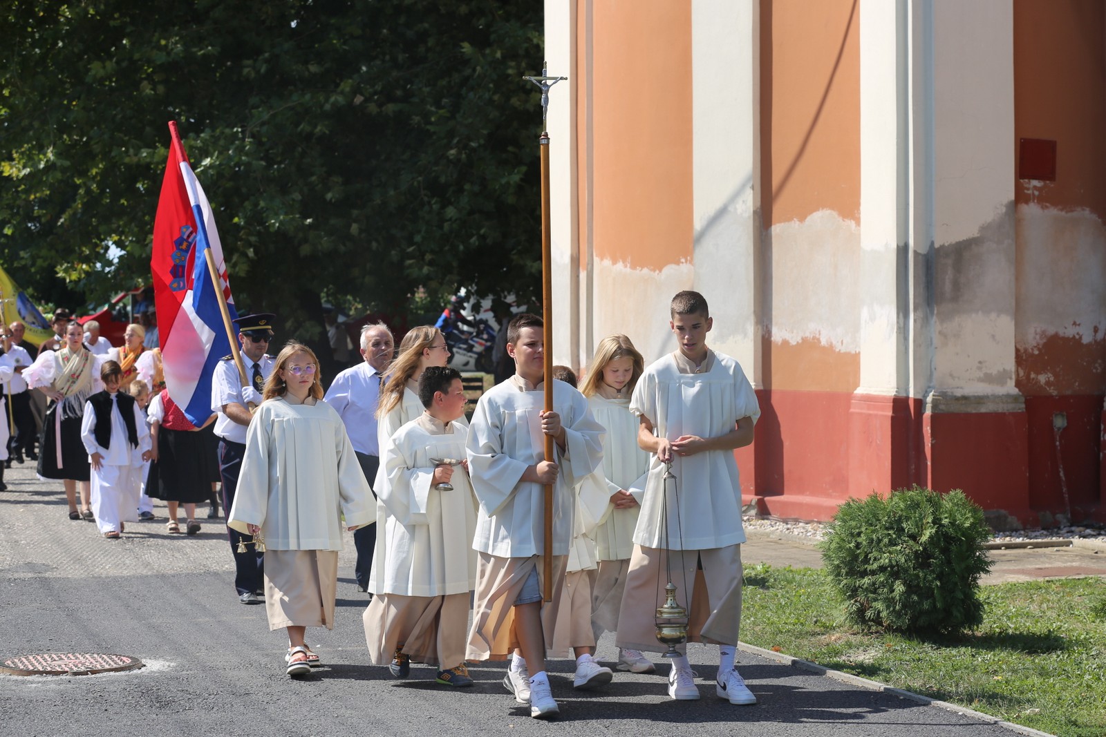 ROKOVO U MEĐIMURJU Procesija i sveta misa u Draškovcu