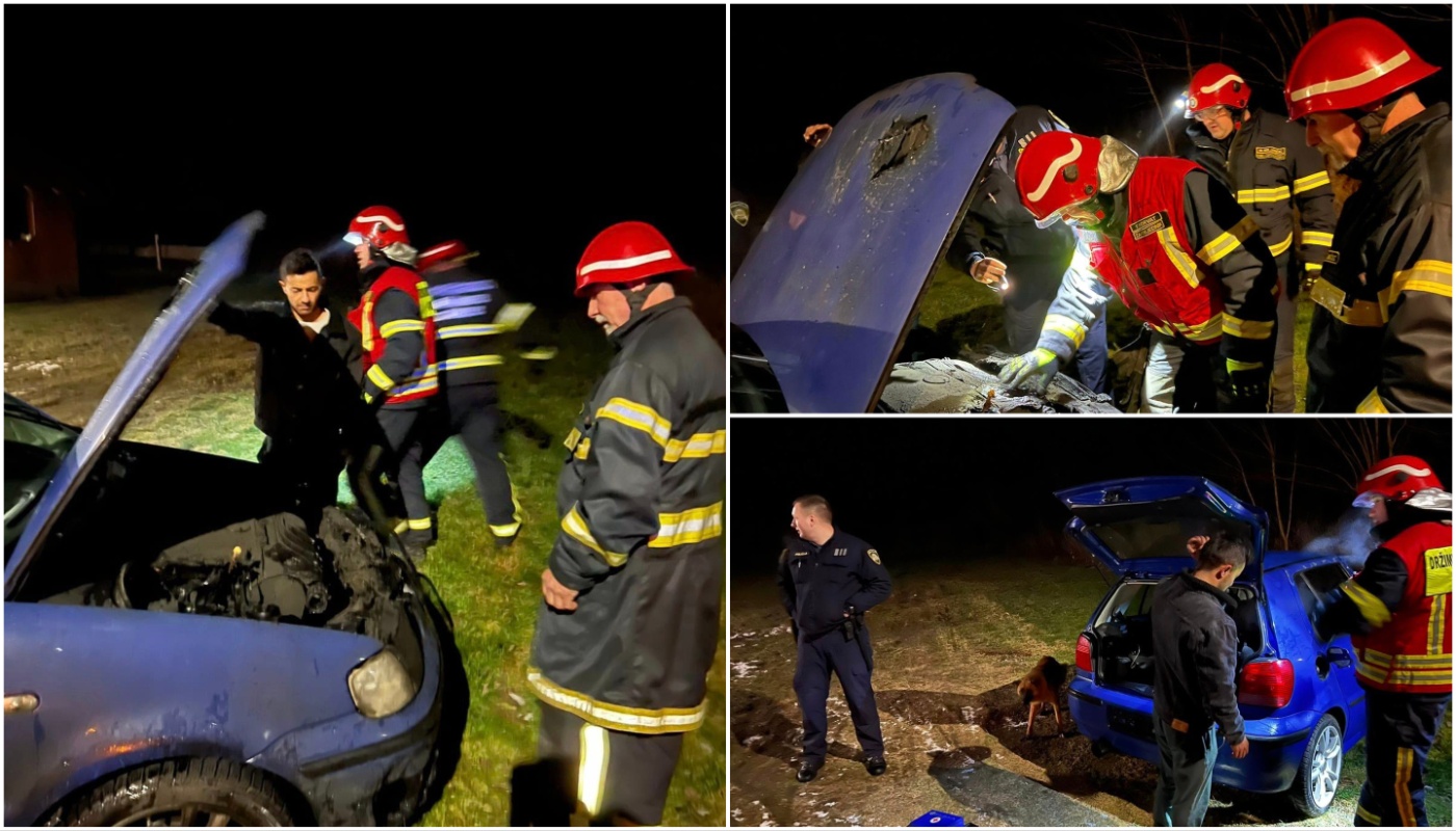 DRŽIMUREC – STRELEC Tijekom vožnje zapalio se automobil
