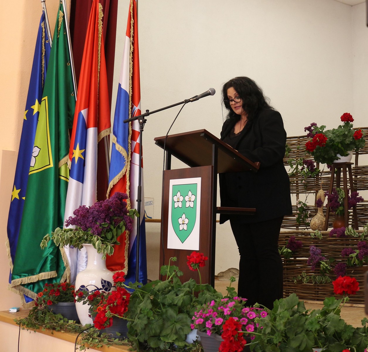 Domjenak zahvale Mateje Vranović, najuzornije hrvatske seoske žene za 2021. godinu