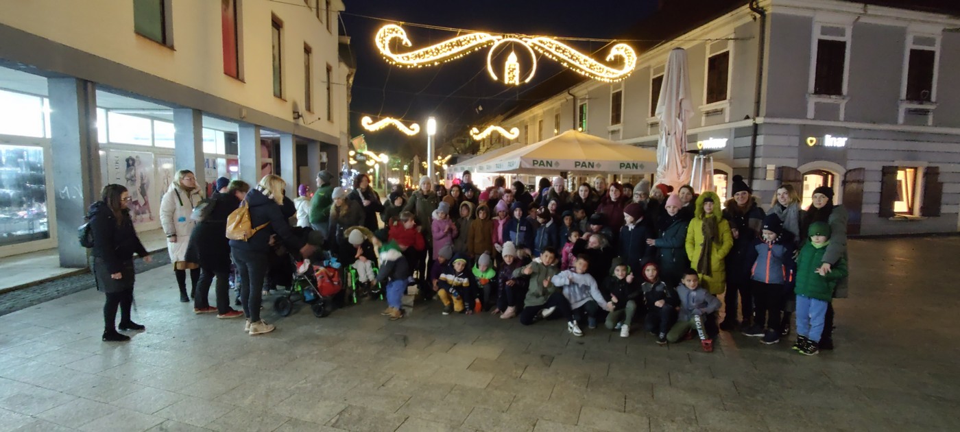 FOTO Niža smjena Centra za odgoj i obrazovanje uživala na čakovečkom Adventu