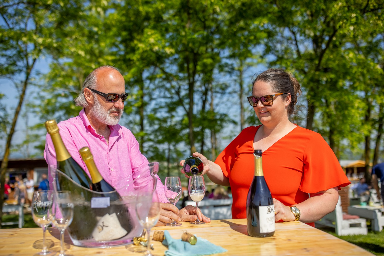 Na Mađerkinom bregu održan Pjenušavi doručak u vinogradu