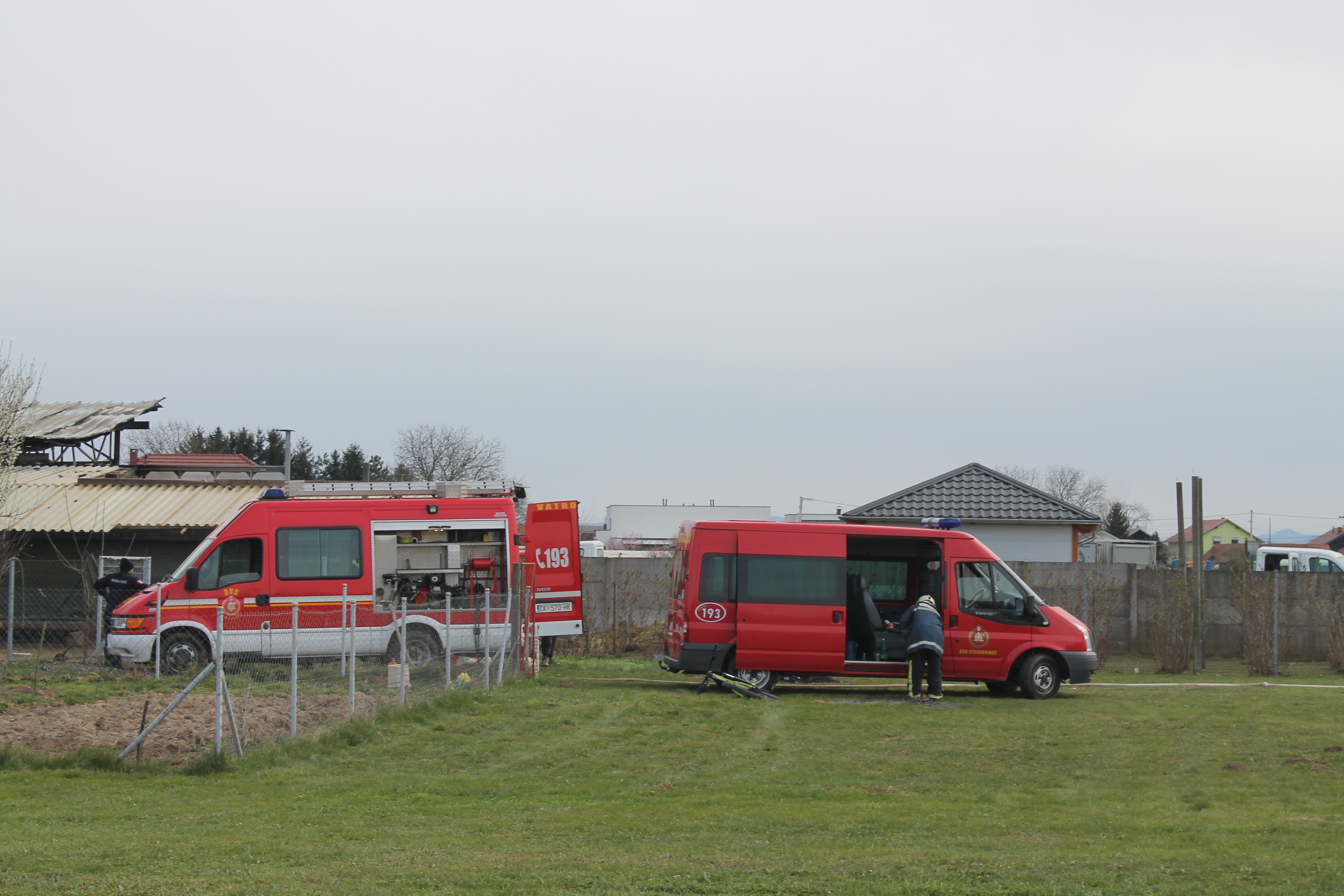 Požar u Strahonincu