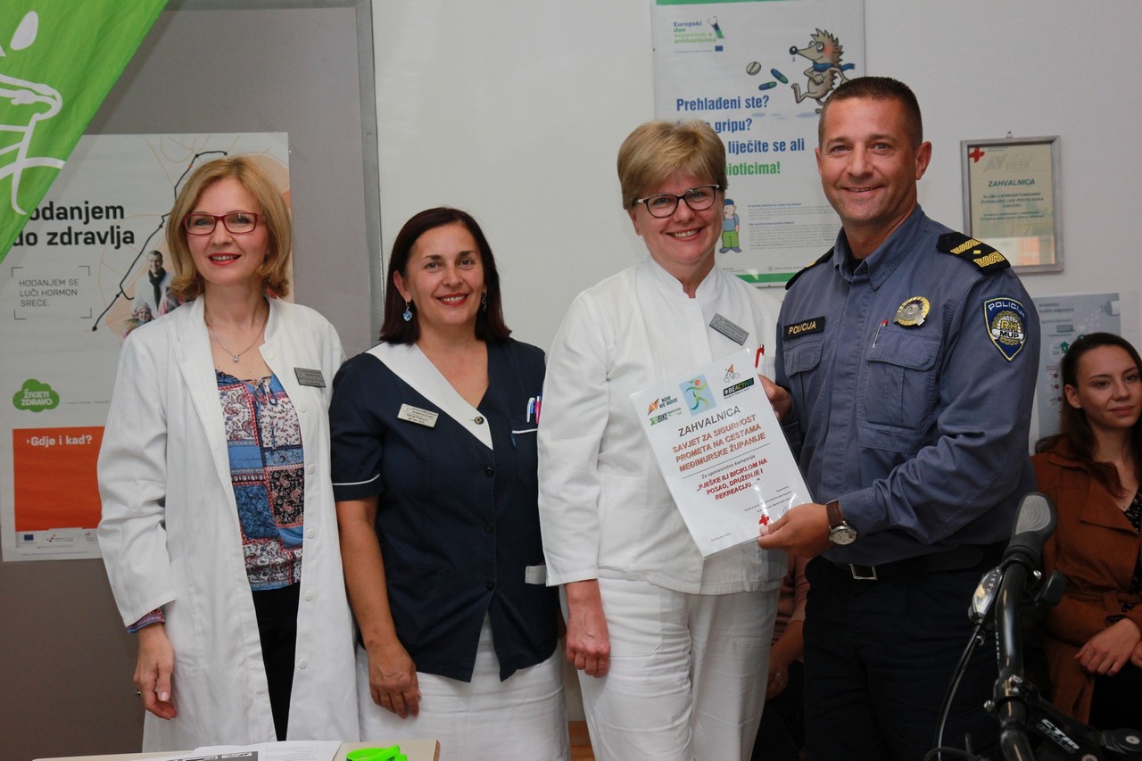 Mirjana Tišler iz Kotoribe dobitnica glavne nagrade u kampanji ‘Pješke ili biciklom na posao’