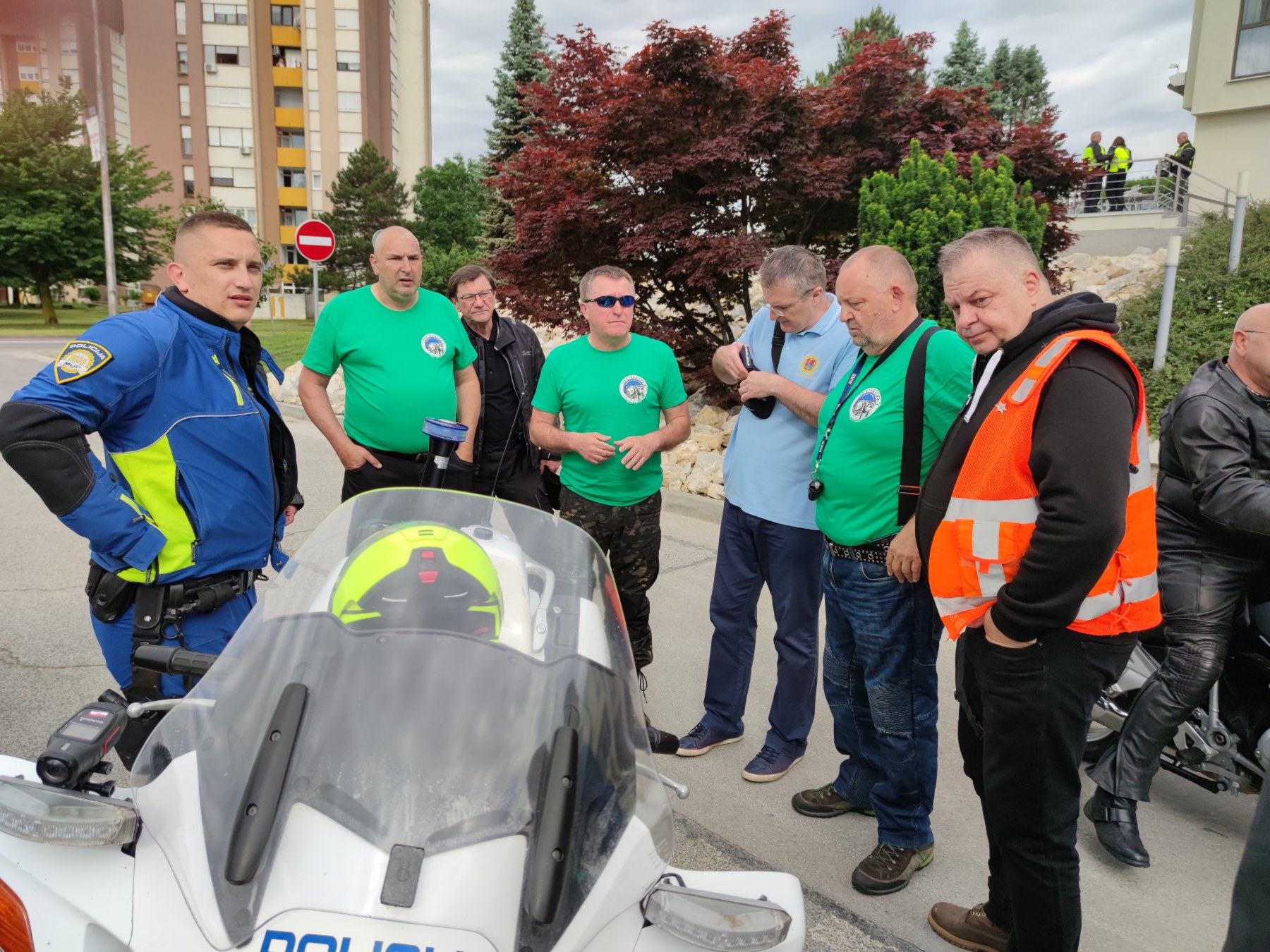 Iz Čakovca jutros krenula prva policijska IPA motorijada!