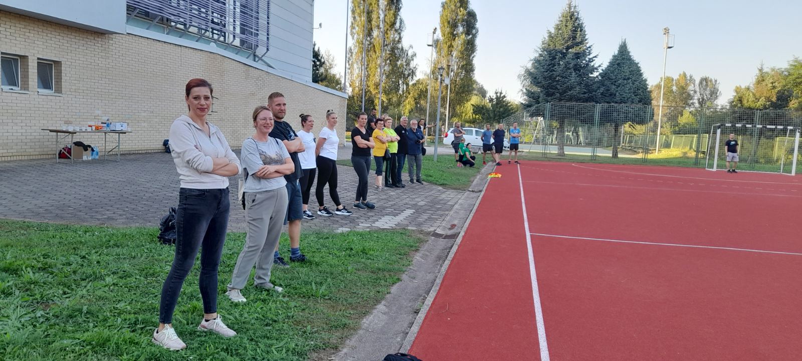 MURSKO SREDIŠĆE Treći dan Europskog dana sporta održane nogometne i košarkaška utakmica između djece i roditelja