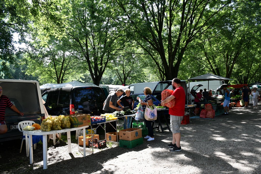SAJAM U ČAKOVCU Sajam je preplavilo obilje svježeg voća i povrća