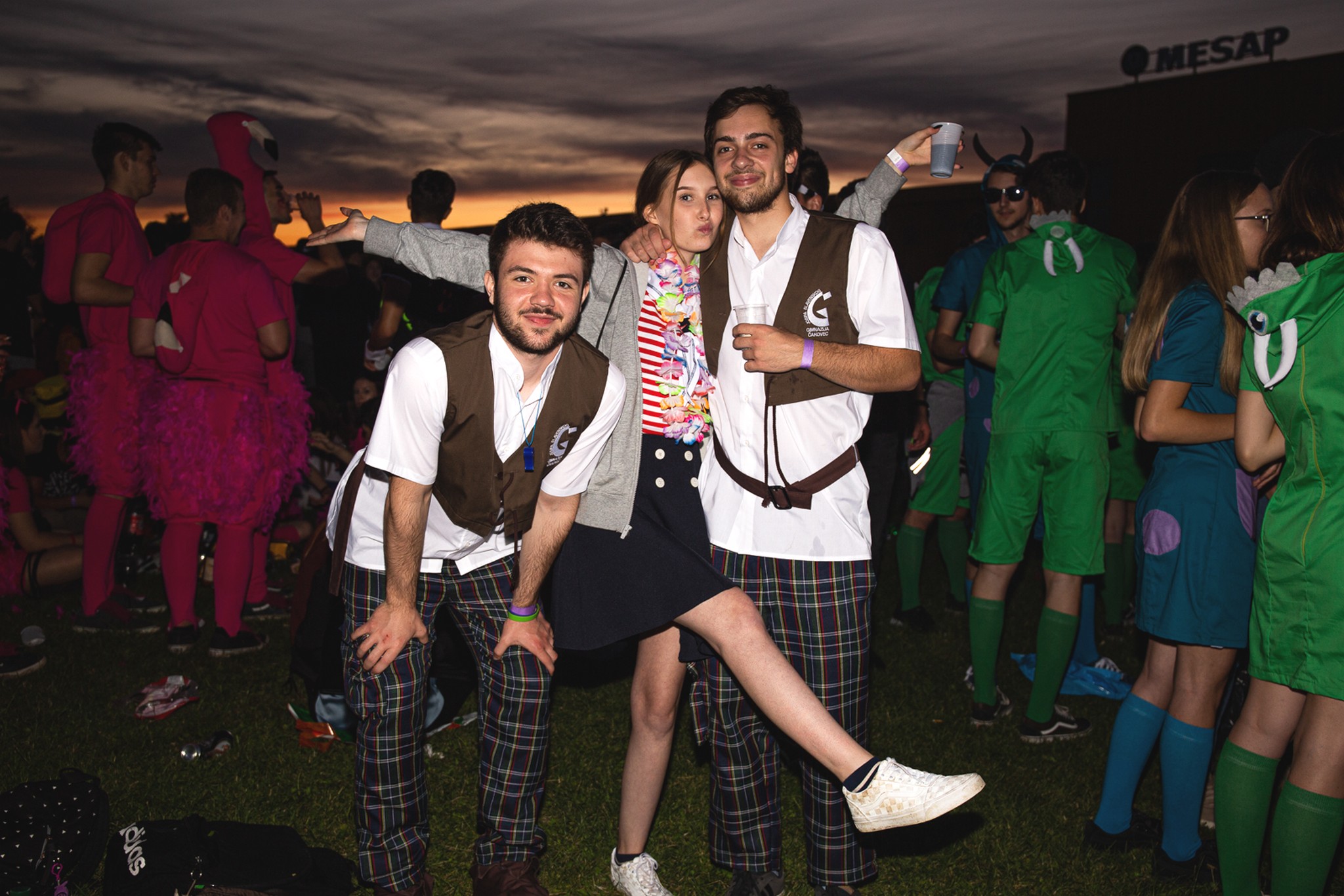 MATURANTI SE ZABAVLJAJU Odlična zabava za kraj na Mesapu