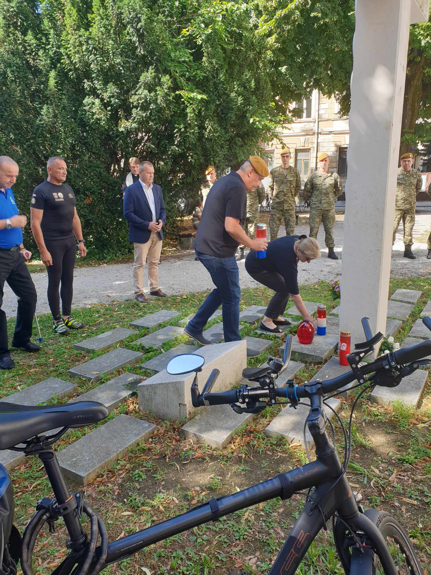 FOTO Ivica Nerer već treći put kreće biciklom iz Varaždina u Knin