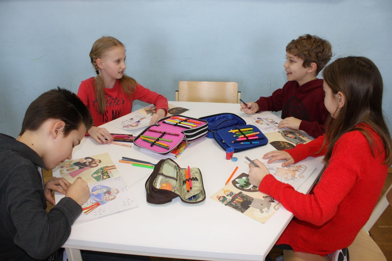 FOTO U I.OŠ Čakovec predstavljena bojanka ‘Volimo životinje’