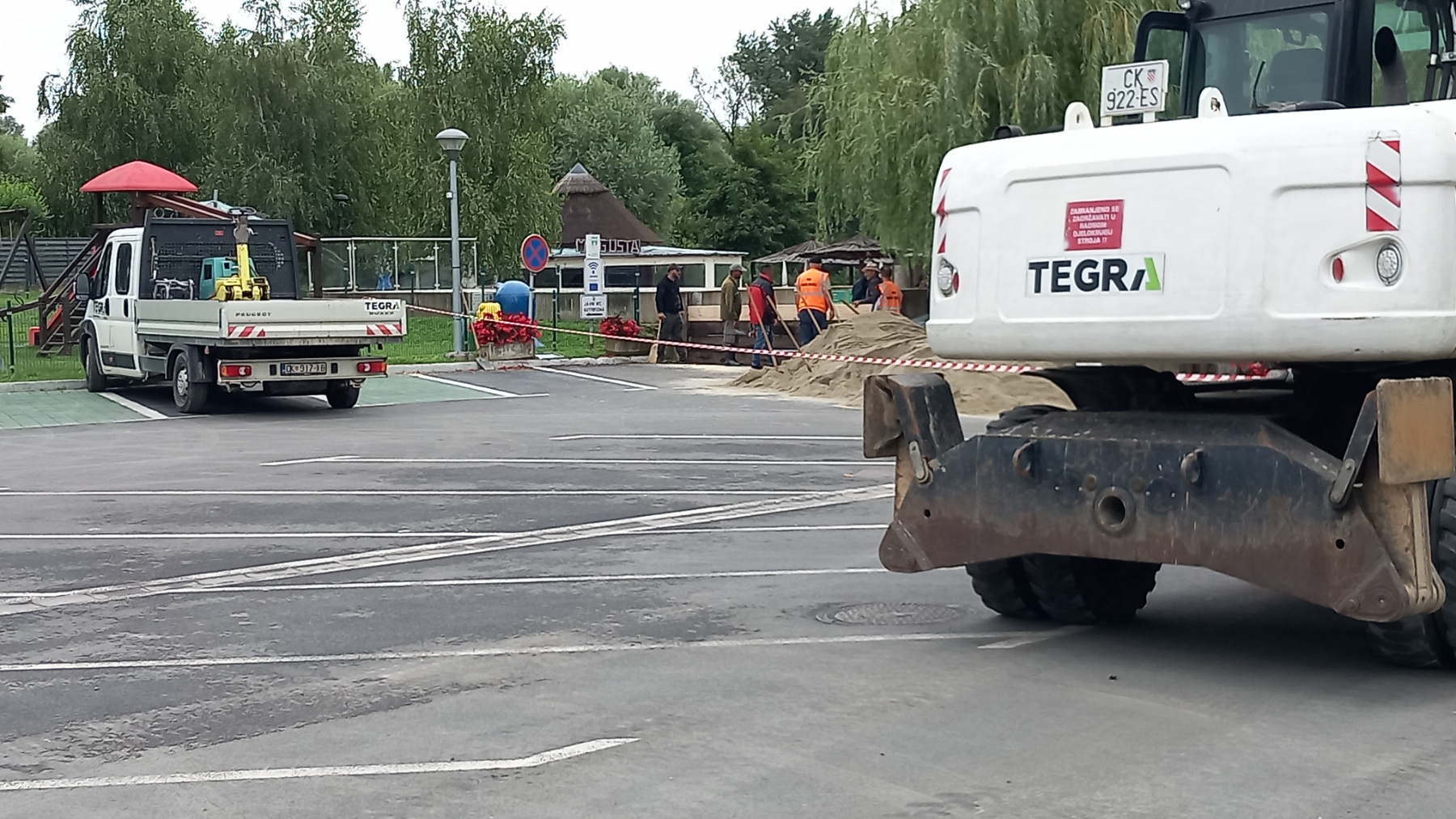 FOTO I VIDEO Radi se punom parom: U Murskom Središću pripremaju se za vodeni val