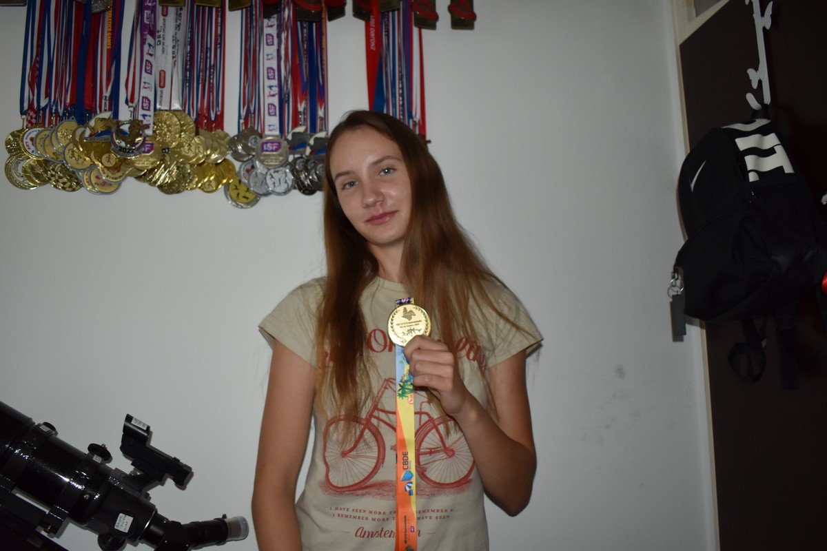 NEVIA FOTAK IZ ČAKOVCA Želja mi je natjecati se na Olimpijskim igrama