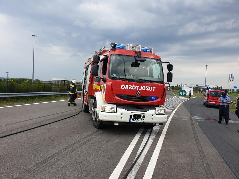 Požar auta DVD Goričan