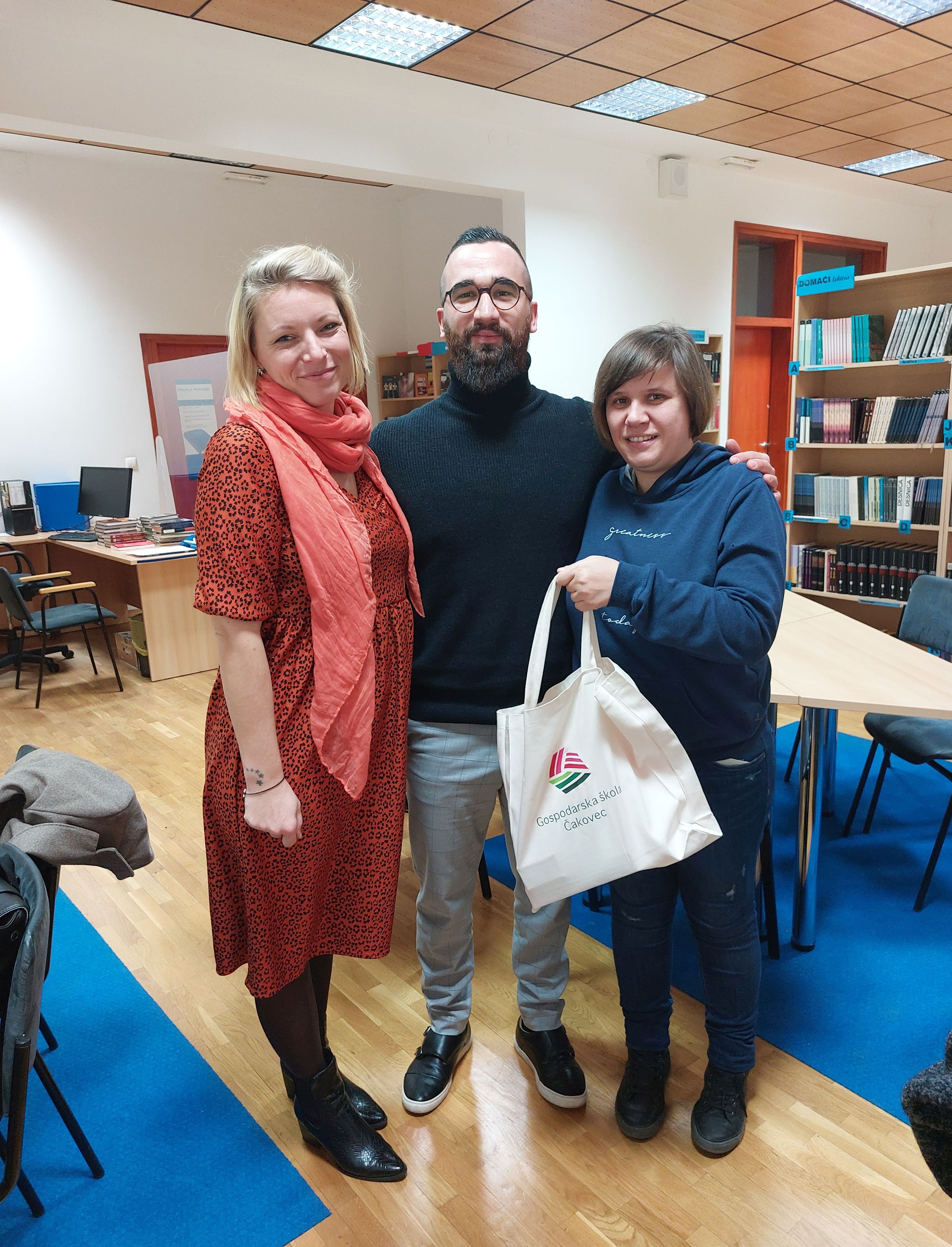 GOSPODARSKA ŠKOLA ČAKOVEC Učenice Diana Rudi i Blearta Thaqi boravile su u Čakovcu