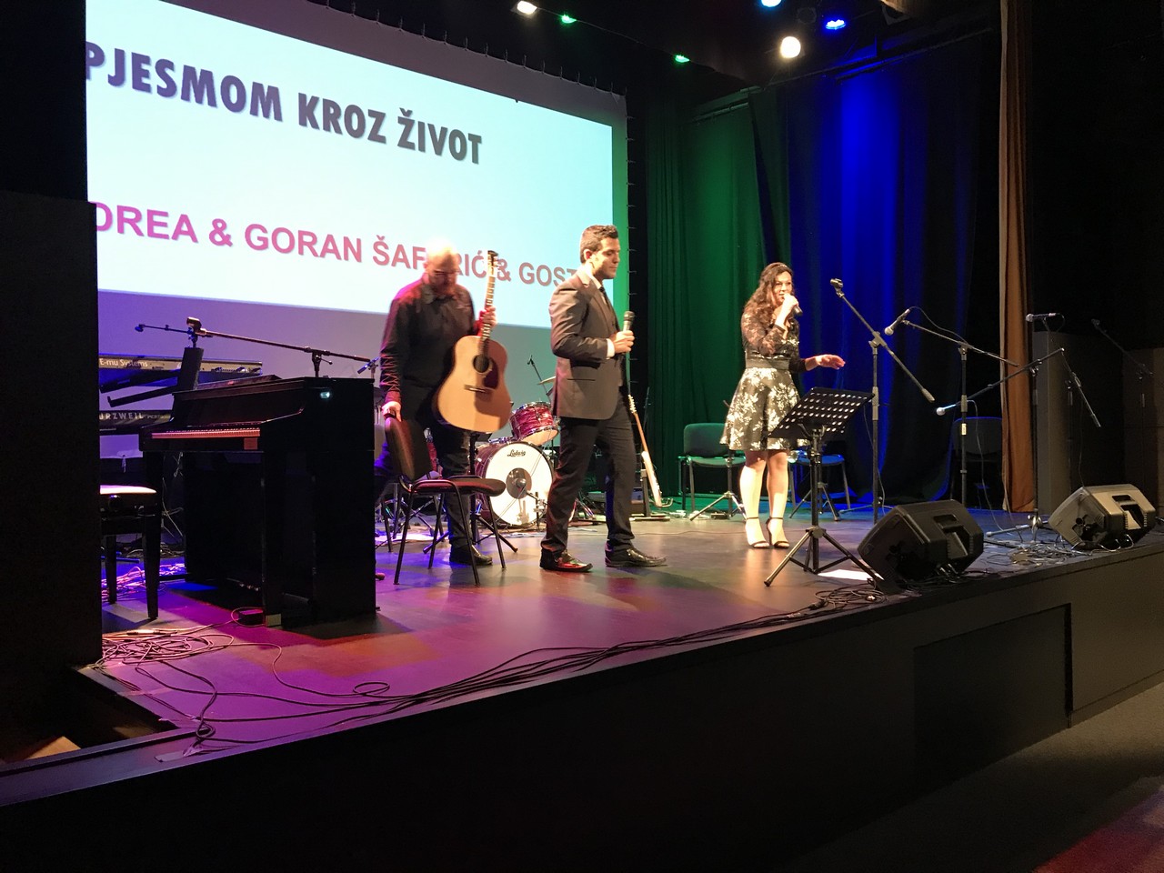 Andrea i Goran Šafarić u Murskom Središću održali prvi samostalni koncert