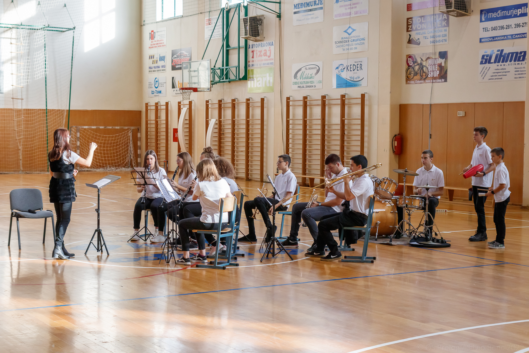 Puhački orkestar u OŠ Prelog