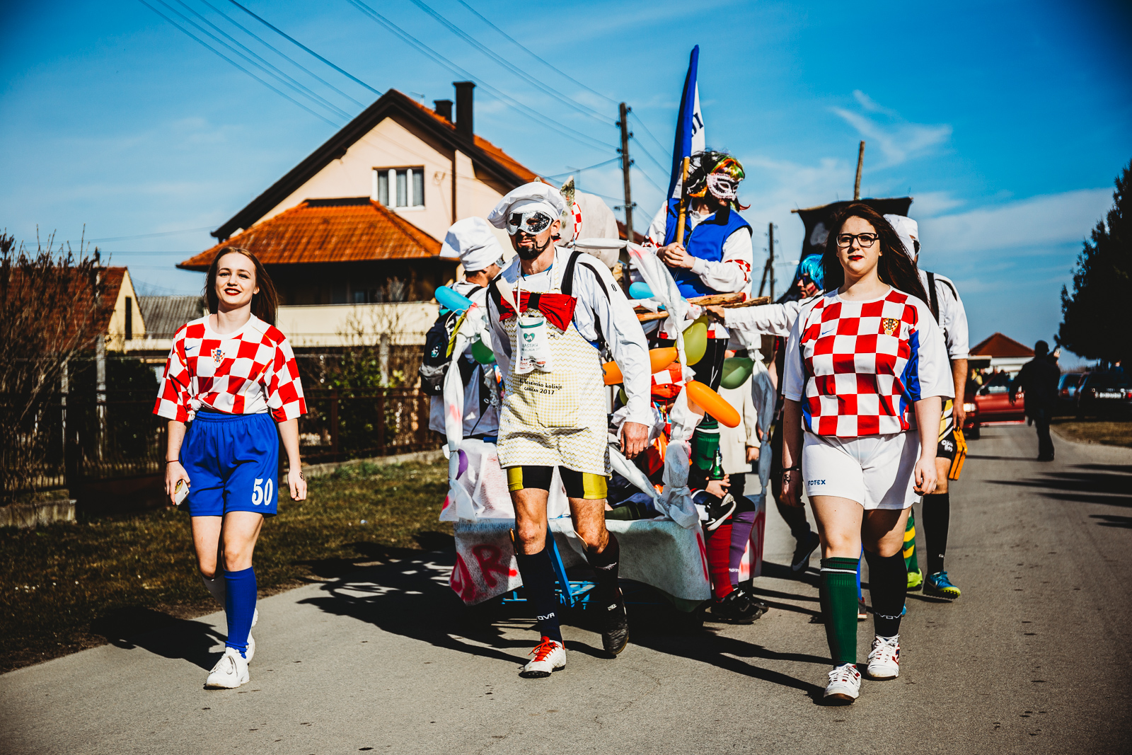 Gorički svati – fašnička povorka s kreativnim maskama prošetala Goričanom