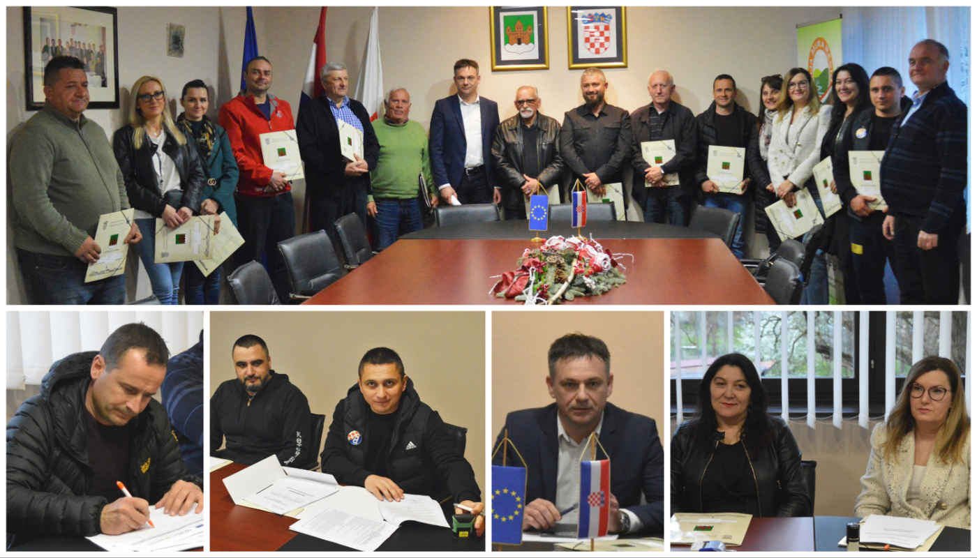 POTPISALI UGOVORE Općina Kotoriba će za rad 27 udruga izdvojiti oko 81.000 eura