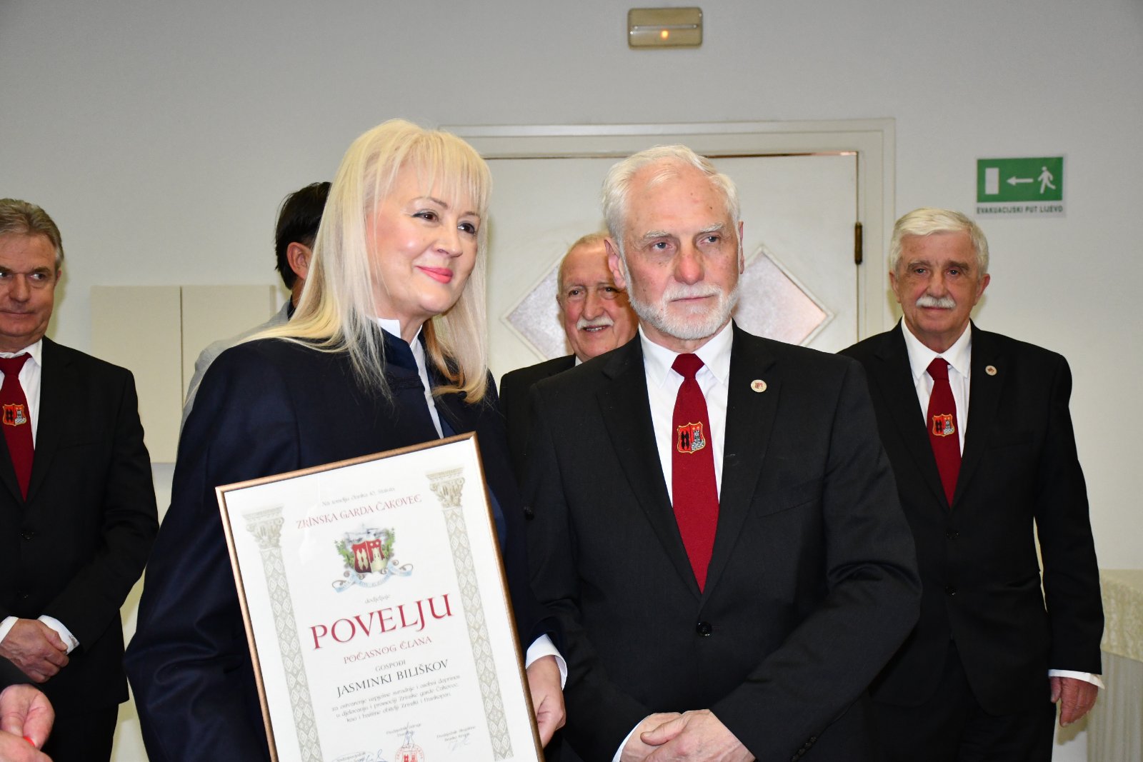 Zlatko Dalić postao počasni član Zrinske garde Čakovec