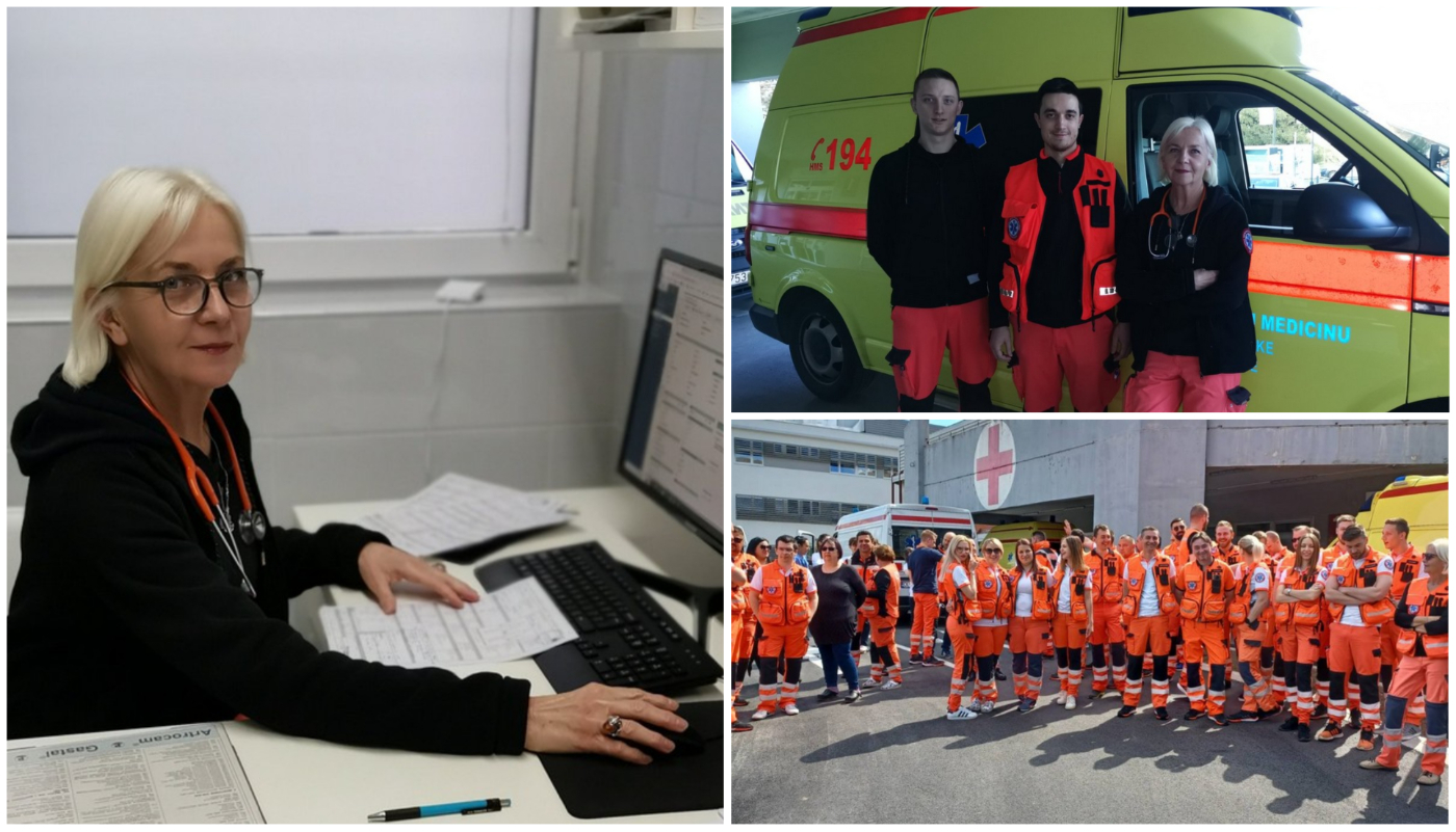 LIJEČNICA ŽELJKA KOTORAC Neprocjenjiv je osjećaj spasiti nečiji život ili kad pomognete da na svijet dođe novi!